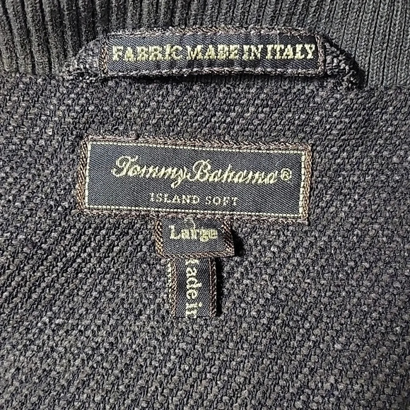 TOMMY BAHAMA Brown Part Wool Jacket Large - Picture 9 of 13